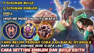 HAVE YOU NEVER TRIED IT? - SICK BUILD EDITH SET 2024 | EDITH'S SICKEST AND STRONGEST EMBLEM
