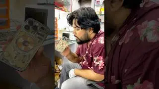 iPhone 14 Pro Back Glass हटाया Laser Machine से 😱 #trending #viral #shorts #youtubeshorts