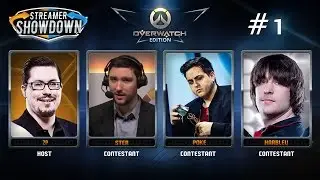 Streamer Showdown #1 - Overwatch Edition w/ Ster, ZP, Poke, & Harbleu