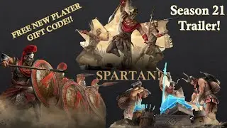 Free Gift Code & Conqueror's Blade - Sparta (S21) Trailer #contentcreator #conquerorsblade