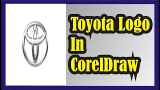 How to draw Toyota Logo in CorelDraw