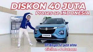 Suzuki Fronx 2025. Proses Kredit se Indonesia. Harga Dibanting, Cicilan Mulai 2 Jt-an. Promo Suzuki.