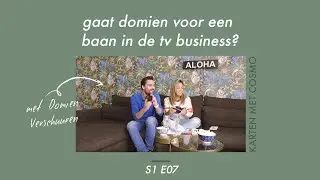 HET AANZOEK van DOMIEN VERSCHUUREN 💍 👰🏼🤵🏻  | KARTEN MET COSMO