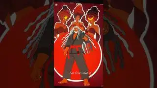 Meet Grandmaster Ra & his council the Lotus Trinity 🪷✨🌙❤️&zwj;🔥 #afrofantasy #art #afroanime