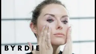 Edgy Glitter Eye Tutorial With Katie Jane Hughes | Byrdie