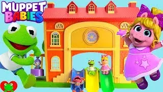 Genie Teaches Colors and Opposites with Muppets Schoolhouse Playset