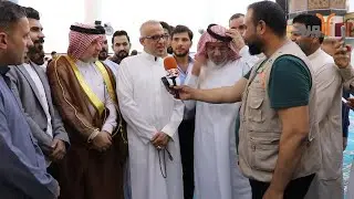 عدي عواد من جامع البصرة الكبير: نصلي معاً تعبيراً عن وحدتنا #المربد