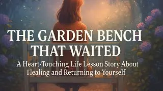 The Garden Bench That Waited| A Heart-Touching Life Lesson Story About Healing,Returning to Yourself