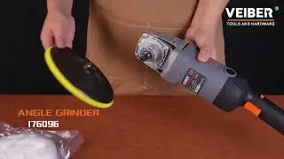 🔧 MEULEUSE D'ANGLE 180MM AVEC VARIATEUR &ndash; 1200WVIEBER 🔧