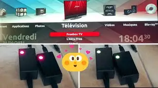 Comment associer les freeplug freebox revolution et branchement sur TV
