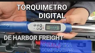 HARBOR FREIGHT QUINN 3/8 TORQUIMETRO DIGITAL #harborfreight #mechanic