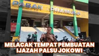 MELACAK TEMPAT PEMBUATAN IJAZAH PALSU JOKOWI