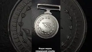 Индия медаль специальной службы 1986 India medal special service tailors copy Indian awards