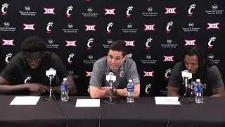 Cincinnati Men's Basketball | Moustapha Thiam, Wes Miller, Day Day Thomas Recap Houston