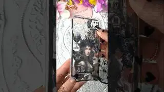 ASMR |🖤 Gothic style 🖤| Creative Journal | journal with me!#journal #asmr #scrapbook #art  #fun