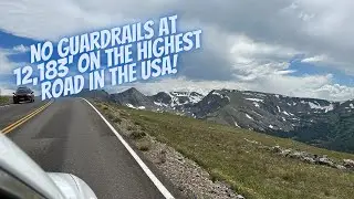 Driving The Highest Elevation Paved Road Trail Ridge Road 12,183 Feet Rocky Mountain National Park