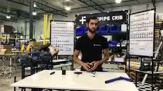 What tools are needed to assemble material handling equipment | Flexpipe