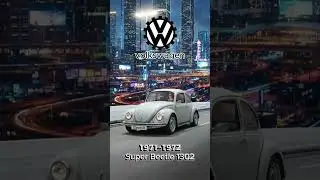 Volkswagen Beetle / Super Beetle Evolution (1938&ndash;2003)