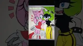 Don't let Surge catch you fumbling, Sonic 👀 #sonicthehedgehog #amyrose #surgethetenrec #sonamy