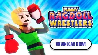 Funny Ragdoll Wrestlers 2 Player - Mobile Game Trailer