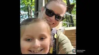 Kinley's first trip to TreeRunner Adventure Park in West Bloomfield