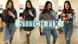 CURVY FALL STITCH FIX UNBOXING & TRY ON | Kelly Elizabeth