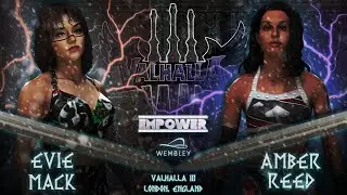WWE 2K25: Amber Reed vs Evie Mack - EMPOWER Valhalla 3 Night 2