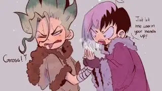 SenGen (Senku x Gen) &mdash; VITAMINA edit /dr.stone