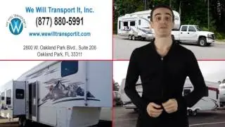 Find the Right Fifth Wheel Transportation Company for YOU! We Will Transport It