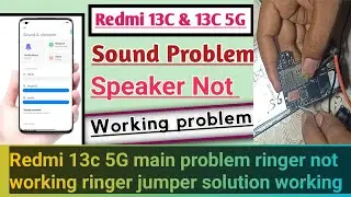 Redmi 13c 5G Ringer Way Jumper Solution 100% рабочий 2025
