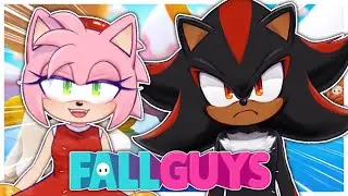 SHADOW AND AMY PLAY FALL GUYS!!