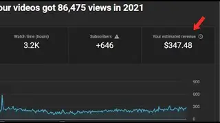 How much money I made on Youtube in 2021 with 7k subscribers