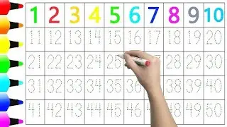 Writing numbers 🔢 counting numbers#numbers #123456789#12345678910#123numbers#12345 #1234#12345rhymes