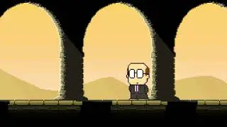 An experimental Dan The Man animation in 60 FPS