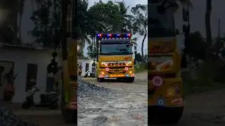 Bharatbenz light show 🔥Kerala |Tipper Lorry 👀#automobile #bharatbenzlovers #modified