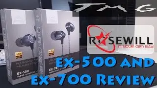 MANIC TECH: THE ROSEWILL EX 500 AND EX 700 EARBUD REVIEW