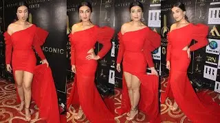 Stunning Shiny Doshi With Husband Lavesh Khairajani At International Iconic Awards 2021