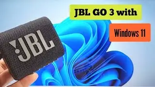 Подключите Bluetooth-колонку JBL Go к Windows 11