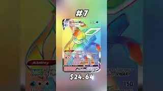 Top 10 Glaceon Full Art Pokemon Cards 🧊 #glaceon #pokemoncards