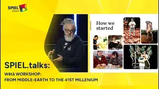 SPIEL.talks 2025 Wētā Workshop: From Middle-Earth to the 41st Millenium