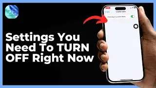3 iPhone Settings You Need To TURN OFF Right Now !