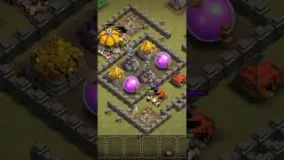 The Barbarians&rsquo; Final Stand 💀💥 vs Obsidian Tower | Clash of Clans #shorts
