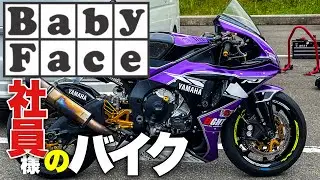 [YZF-R1]ベビーフェイスの元レース車両に挑んでみた!