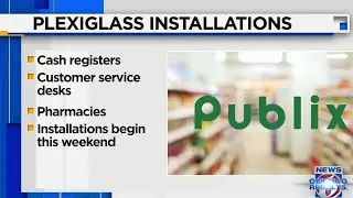 Publix to install Plexiglass barriers at registers