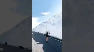 Roads of Norway in the Summer☀️❄️ #Shorts #Short #Youtubeshorts #Views #Viral #Shortsvideo #Snow #5k