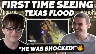 First Time Seeing Texas Flood Live Reaction | He Was SHOCKED! #viral #trending #reaction