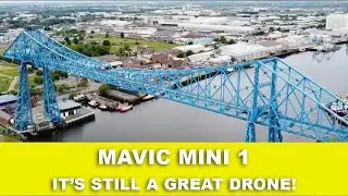 Middlesbrough Transporter Bridge captured using the fantastic dji Mavic Mini 1