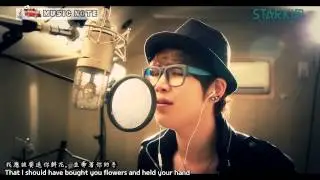 2013-03-19 Led apple Music Note #11/50►Bruno Mars - When I was your man [繁中+Eng]