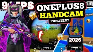 OnePlus 8 PUBG 2026 Test | 90FPS + Snapdragon 865 Full Gameplay 🔥😱