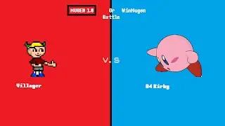 MUGEN 1.0 Villager VS D4 Kirby